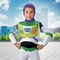 Boy's Buzz Lightyear Costume Toy Story Deluxe Bodysuit Hood and Shin Guards Outfit